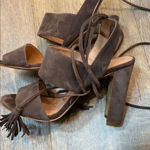 Madewell Suede Heels